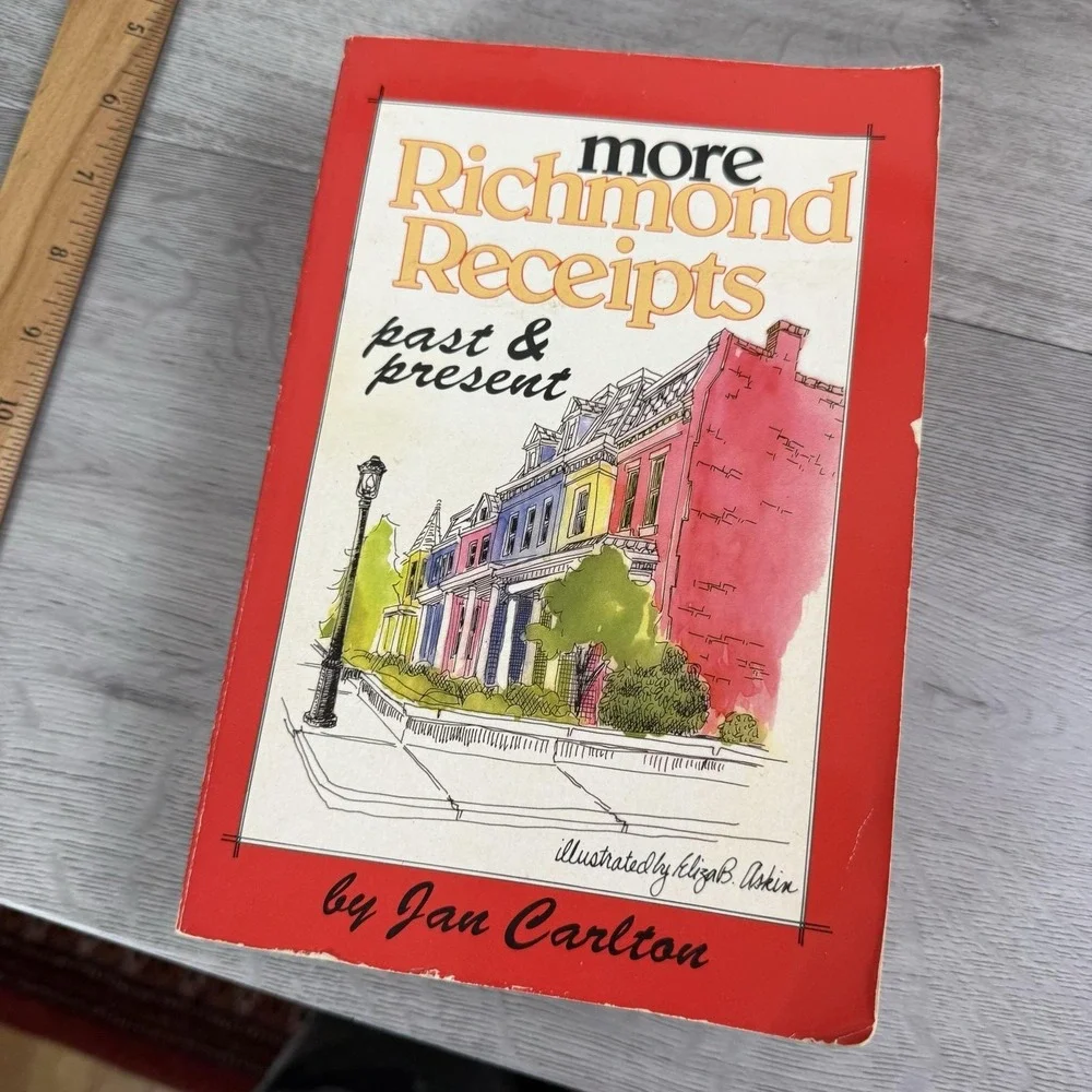 Vintage Virginia Cookbooks Lot 4 Virginia Originals Richmond Receipts Spiral VA